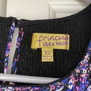 floral mid-calf dress